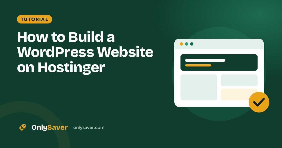How to Build a WordPress Website on Hostinger (Step by Step, 2026)